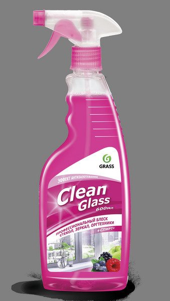 125241 средство для очистки стекол и зеркал   Clean Glass  (лесные ягоды) 600мл
