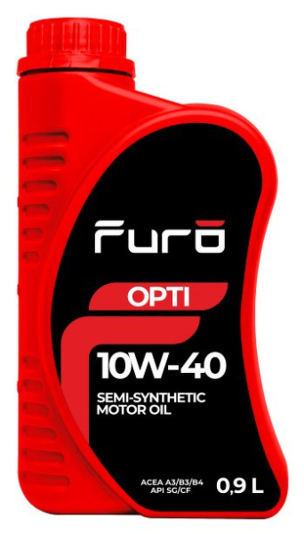 Масло моторное полусинтетическое Furo OPTI 10W40 0,9л